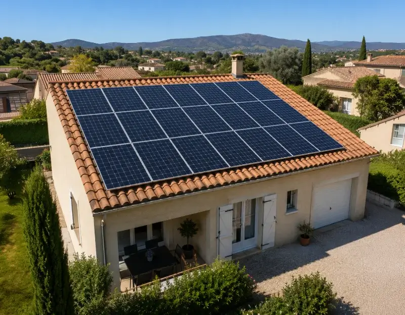 Prime à l'autoconsommation panneaux solaires Lentilly — aide financière de l'État